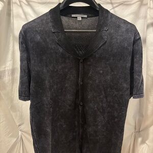 John Varvatos Mens Carter Shirt - Size L